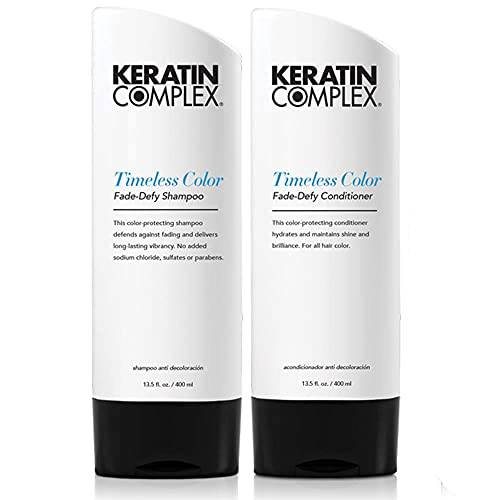 Keratin Complex Color Therapy Timeless Fade Defy Duo Shampoo and Conditioner, 13.5 Ounce