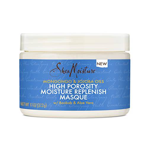 SheaMoisture Deep Conditioning Hair Masque for Curly, Coily Hair High Porosity Deep Conditioner to Fortify Hair 11 oz