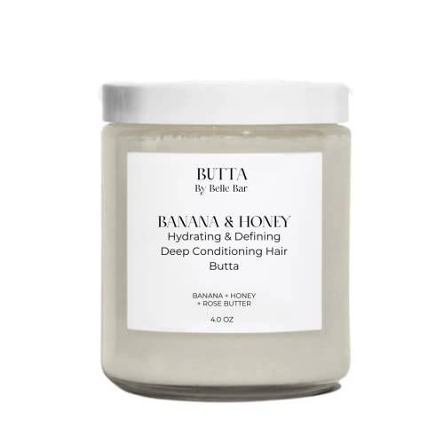 BUTTA by Belle Bar Banana and Honey Hydrating & Defining Deep Conditioning Hair Butta