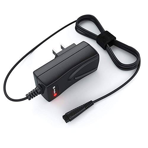Pwr Charger for Panasonic Wes7058k7658 Pro-Curve Shaver Wet/Dry AC Adapter-Replacement - Re7-40 Re7-68 Es8243a Es8103 Es8103s Es8109 Es8109s Es7103 Es7109 Es7056s Check Plug Extra Long 6.5 Ft Cord
