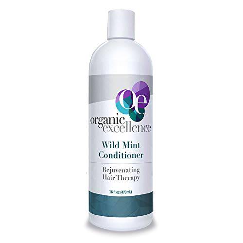 WILD MINT CONDITIONER, Paraben and Sulfate Free, All Natural, Color Safe - 16 oz