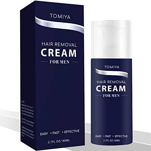 Hair Removal Cream For Men - Painless Hair Removal for Men - Skin Friendly & Fast & Effective - Smoothing Depilatory Cream For Unwanted Male Body Hair (Men)