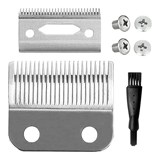 Replacement Blade for Wahl Clippers, Professional Precision 2 Holes Adjustable Hair Trimmer Parts Blades Compatible with Wahl 5 Star Series Cordless, Super Taper, Magic Clip Clipper for Barber