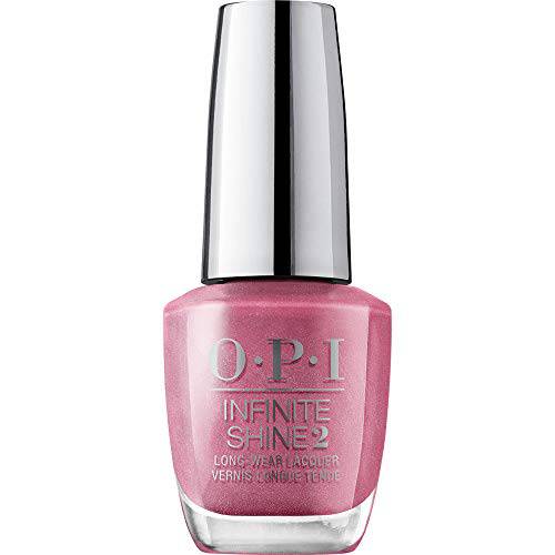 OPI Infinite Shine 2 Long-Wear Lacquer, Not So Bora-Bora-ing Pink, Pink Long-Lasting Nail Polish, 0.5 fl oz