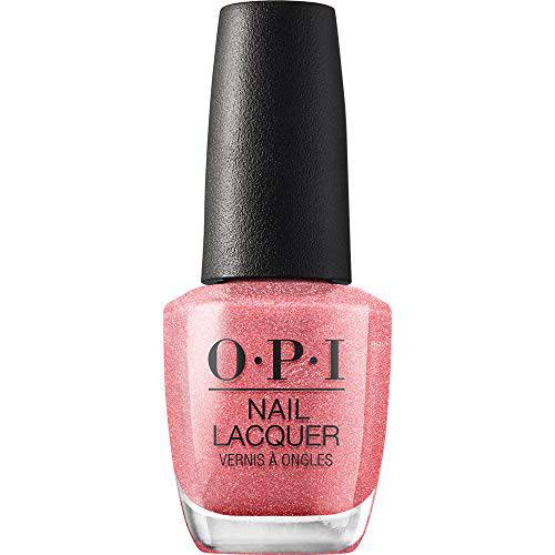 OPI Nail Lacquer, Cozu-Melted in the Sun, Pink Nail Polish, 0.5 fl oz