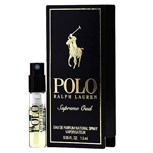 Polo Supreme Oud by Ralph Lauren Eau De Parfum Spray Travel Size, 0.05 fl oz / 1.5 mL