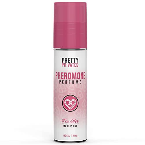 Pretty Privates Pheromone Perfume for Women - Premium Pheromones to Attract Men - Captivating, Sultry Scent Keeps Men Interested - 0.34oz