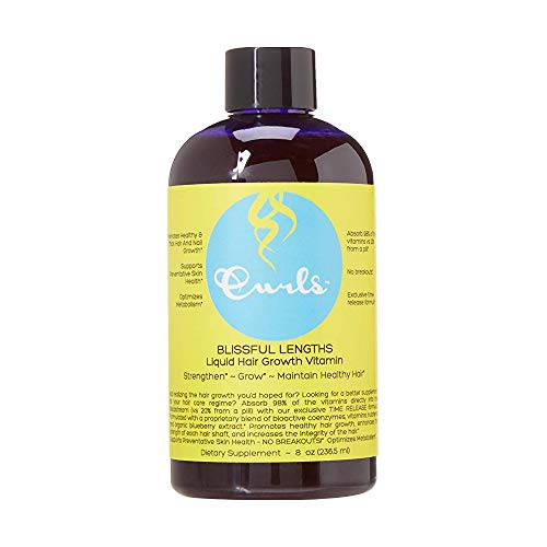 CURLS Blueberry Bliss Blissful Lengths Liquid Hair Growth Vitamin 8oz