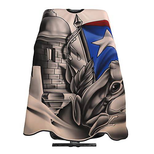 Barber Accessories Wing Barber Cape, Hair Stylist Salon Haircut Gown, Hair Cutting Apron with Adjustable Closure, Professional Salon Cutting Barber Skirt for Home Barbershop