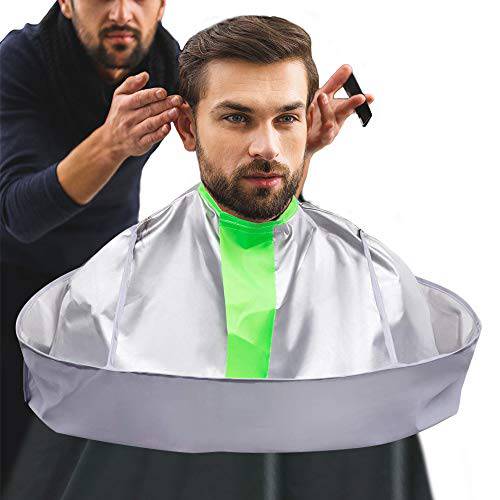 Professional Hair Cutting Cape Salon Barber Cape Waterproof Haircut Umbrella Catcher Hairdresser Gown Apron Men Women Hairdressing Supplies