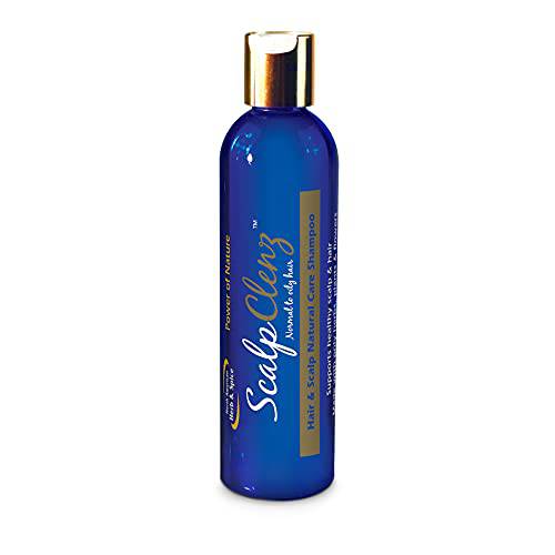 NORTH AMERICAN HERB & SPICE ScalpClenz Shampoo - 8 oz. - Moisturizes & Supports Healthy Scalp & Hair - No Petrochemicals, Dyes, or Sulfates - Non-GMO
