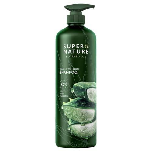 Super Nature Potent Aloe Gentle Moisture Shampoo, 30 Fluid Ounce, 2.23 pounds, 1 Count