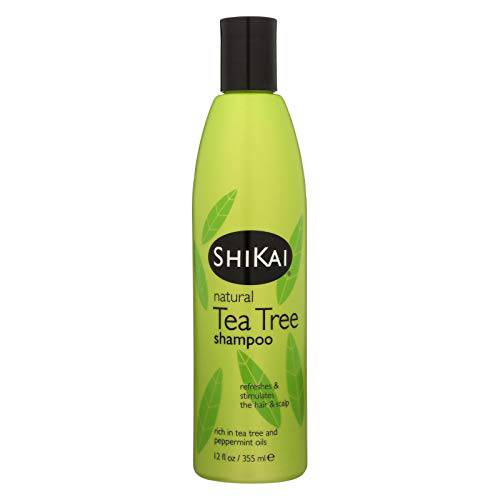 Shikai Natural Tea Tree Shampoo - 12 fl oz (Pack of 2)