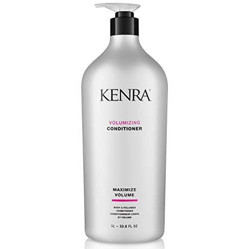 Kenra Volumizing Conditioner | Maximize Volume | Creates Body, Bounce & Fullness | Extends Lift From Stylers By Up To 155% | Fine To Medium Hair | 33.8 fl. Oz