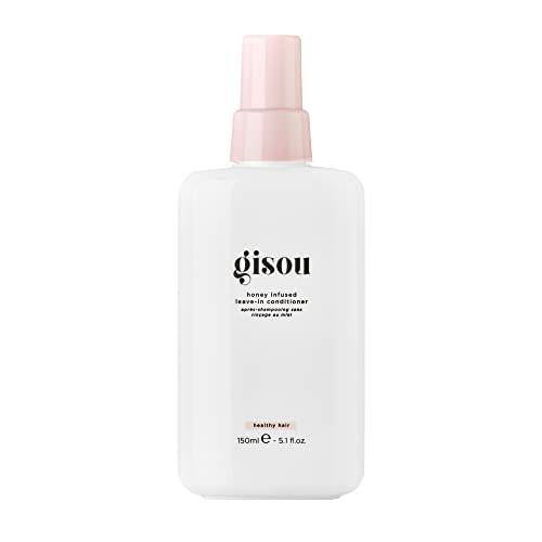 Gisou Honey Infused Leave-In Conditioner, a Lightweight, Multi-Tasking Hair Conditioning Spray to Hydrate, Smooth, Detangle and Protect Hair (5.1 fl oz)