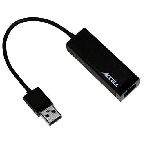 Accell J141B-005B-2 USB 3.0 to 기가비트 랜포트 Adapter-1000Mbit/ S, 호환가능한 with 윈도우 and 맥 OS