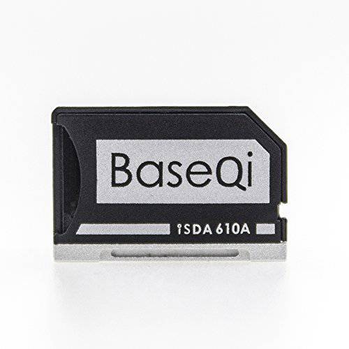 BaseQi 알루미늄 마이크로SD 변환기 호환 Asus ZenBook 플립 ux360CA