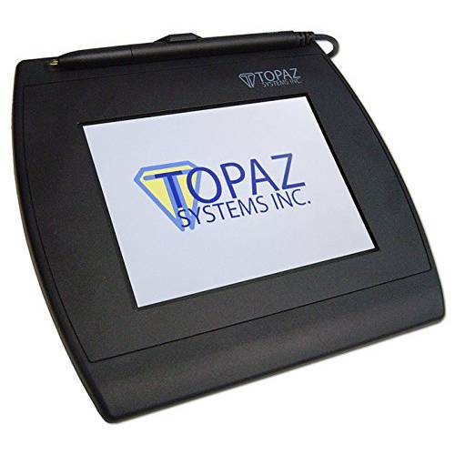 Topaz Siggem 5.7” 컬러 이중 Serial/ HID USB BackLit Electronic Signature 패드 with 소프트웨어