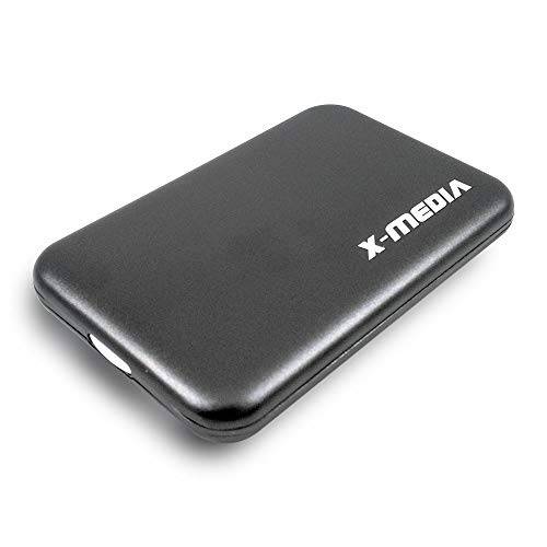 X-MEDIA 2.5-Inch Tool-Free USB 3.0 SATA I/ II/ III 알루미늄 하드디스크 외장 케이스 케이스 [XM-EN2251U3-BK]