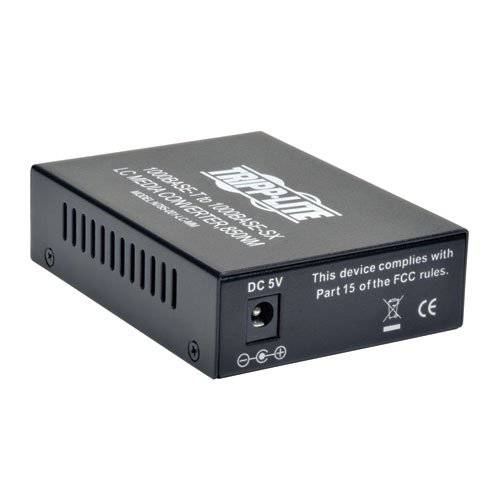 TRIPP LITE N785-001-LC-MM LC Multimode Fiber Media 컨버터 기가비트 10/ 100/ 1000 RJ45