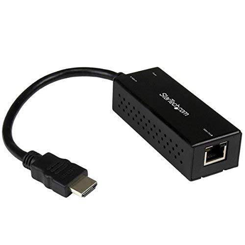 StarTech.com 4K HDBaseT 증량제  소형, 콤팩트 -  HDMI over CAT5/ CAT6 -  HDMI to HDBaseT 컨버터 - USB 강화 - 이상 to 4K   HDMI over 랜포트 (ST121HDBTD)