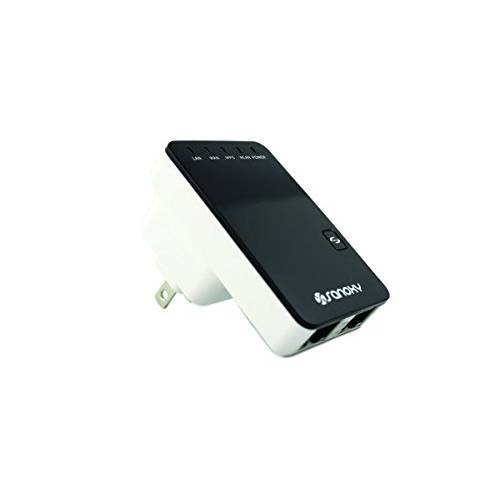 SANOXY SNX_WR-MDUAL 무선 300mbps 다기능, 멀티 미니 Router/ Repeater/ 액세스 Point/ Client/ Bridge, 블랙