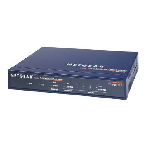 Netgear FR114P 방화벽 케이블/ DSL 라우터 프린트 서버