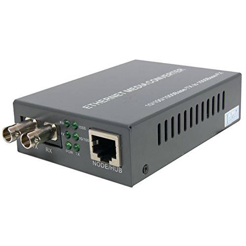 Networx 기가비트 Fiber Media 컨버터 - utp to 1000Base-LX - St Singlemode, 20km, 1310nm