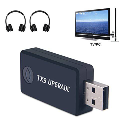 블루투스 송신기 TV PC 3.5mm RCA Computer USB 디지털 오디오 듀얼 Link 무선 오디오 어댑터 헤드폰,헤드셋 작은 지연시간 USB 전원 공급 for for