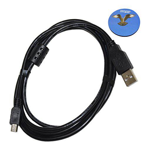 HQRP  롱 6ft USB to 미니 USB 케이블 Rand McNally TND 500/ 510/ 515/ 520/ 525/ 530 LM GPS 플러스 코스터