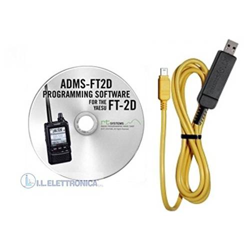 RT Systems 오리지날 ADMS-FT2D USB Programming 소프트웨어 (Version 5.00) with USB-68 USB to 스페셜 Mini-B Plug 케이블 호환 the FT-2DR