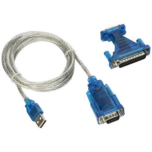 Monoprice USB to RS232 DB9 Male/ DB25 Male 컨버터 케이블 (102067)