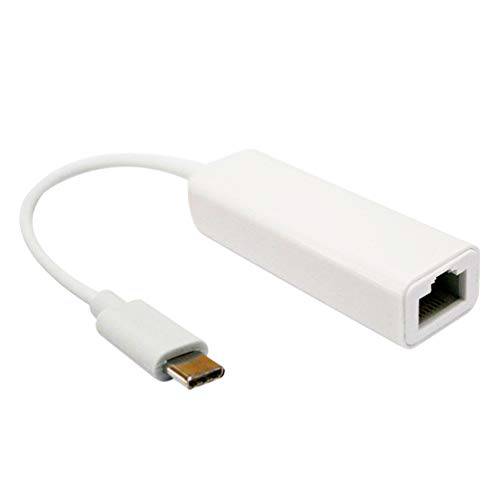 USB-C to 랜포트 NIC Type-c to RJ45 랜 네트워크 변환기 커넥터 호환 Mac/ 갤럭시 Note 9/ S8/ S9/  LG V30/  모토 휴대폰, 스마트폰