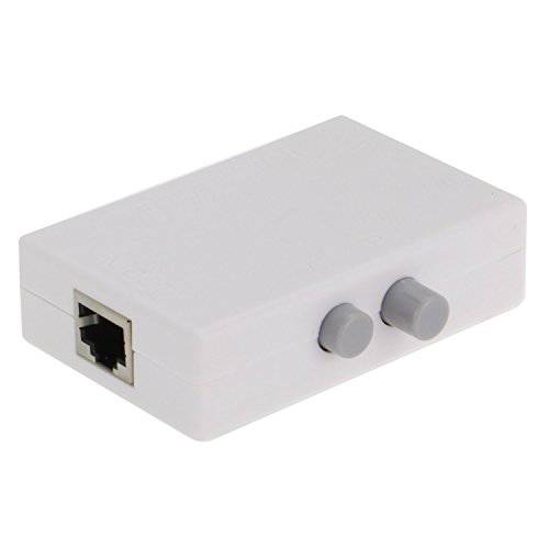 SEDNA - 2 Port 랜포트 RJ45 수동 Switch (2-in 1-Out or 1-in 2-Out)