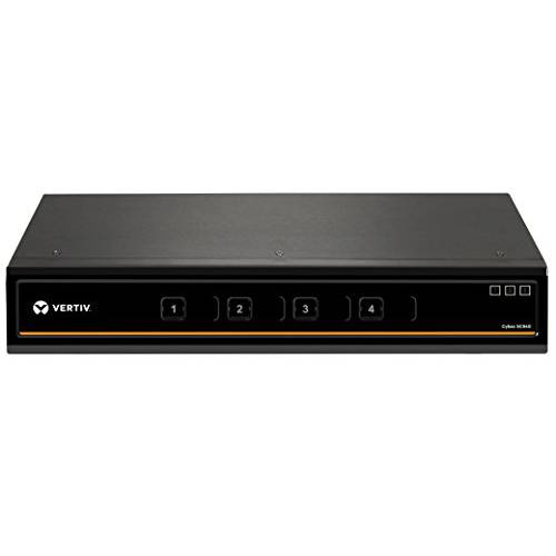 Vertiv Cybex 안전한 4K UHD KVM 4-Port DVI-I DH NIAP EAL4+ TAA (SC940-001)