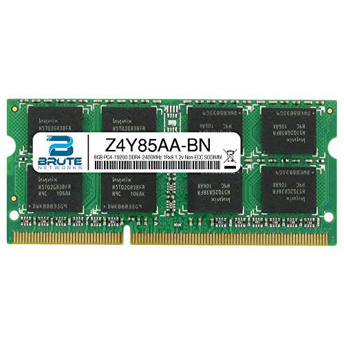 Brute Networks Z4Y85AA-BN - 8GB PC4-19200 DDR4-2400MHz 1Rx8 1.2v Non-ECC SODIMM (Equivalent to OEM PN Z4Y85AA)