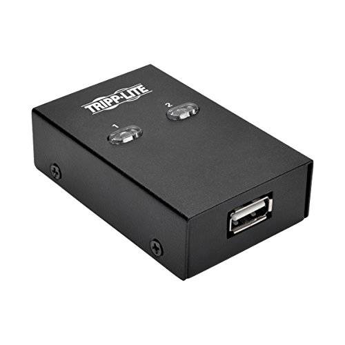 Tripp Lite 2-Port USB 2.0 Hi-Speed 셰어링 Switch 호환 Printer/ Scanner/ Other (U215-002)