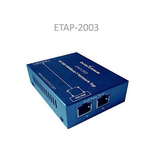 Dualcomm 10/ 100/ 1000Base-T 기가비트 랜포트 네트워크 TAP