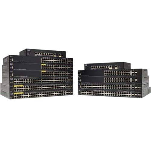 Cisco SG350-10MP Managed Switch with 10 기가비트 랜포트 (GbE) Ports with 8 기가비트 랜포트 RJ45 Ports and 2 기가비트 랜포트 Combo SFP 플러스 124W PoE, 리미티드 라이프타임 프로텍트 (SG350-10MP-K9-NA)