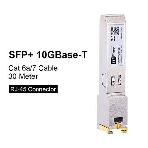 SFP+ 10GBASE-T 트랜시버 Copper RJ45 모듈 호환가능한 for Dell GP-10GSFP-T, Reach 30m, for Data Center, Switch, 라우터,공유기