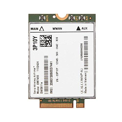 Fosa 교체용 무선 EM7455 Dell DW5811e 3P10Y 퀄컴 4G LTE WWAN NGFF 카드 모듈