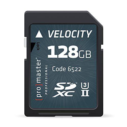 Promaster Velocity 128GB SD/ XC 메모리 카드