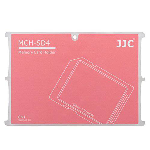 JJC MCH-SD4CN 메모리 카드 케이스 fits 4X SD 카드s