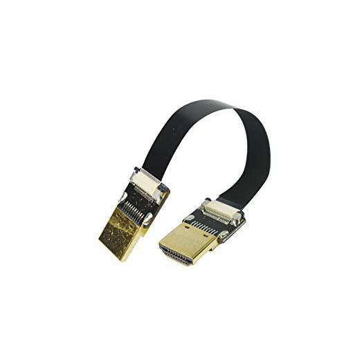 블랙 10CM 숏 FFC HDMI FPV 플랫 HDMI 케이블 스탠다드 HDMI 풀 HDMI 표준 HDMI male 인터페이스 to 스탠다드 HDMI 인터페이스 레드 blackmagic BMCC 소니 pxw FS7 캐논 C300