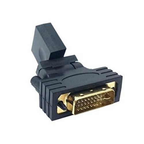 Wpeng HDMI to DVI 변환기 회전 360 도 Female to Male gold plating 변환기 HDMI to DVI Gold 커넥터 Onverter 변환기 for 멀티미디어