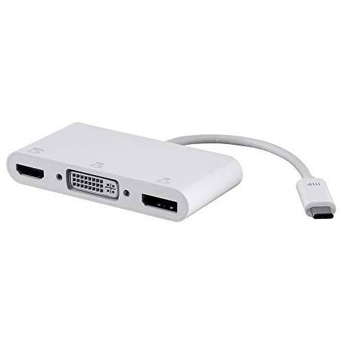 Monoprice USB-C ~ HDMI Adapter- 블랙 미러 디스플레이 레졸루션 Up To 4K @30Hz ~ - 시리즈