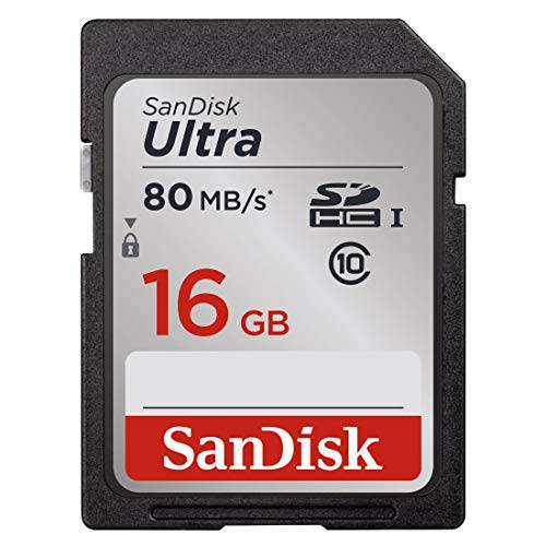 SanDisk 16GB Class 10 SDHC UHS-I up to 80MB S 메모리 카드 SDSDUNC-016G-GN6IN