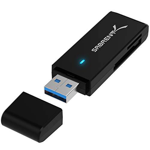 Sabrent USB 3.0 마이크로 SD and SD 카드 리더,리더기 CR-T2MS