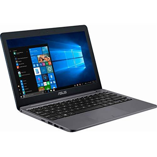 2018 ASUS 노트북 - 11.6 1366 x 768 HD 해결 - Intel Celeron N4000 - 2GB 기억 - 32GB eMMC Flash 기억 - 윈도우 10 - 별 그레이