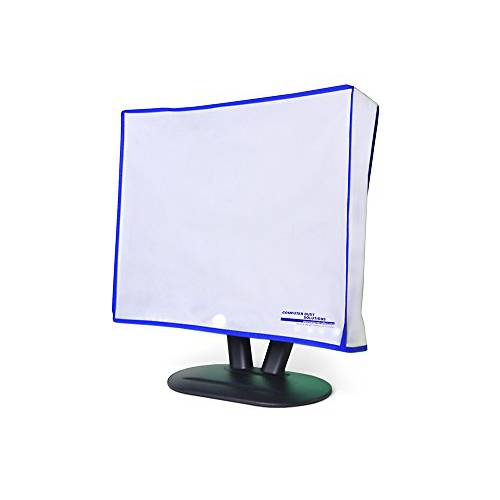 컴퓨터 Dust Solutions 모니터 커버 for LCD, LED, flat panel and plasma 디스플레이 and screens- for 27-28 LCD 모니터 (28W x18H x4D)